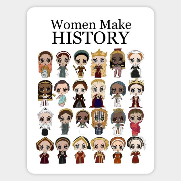 Women Make History Pt2 Sticker by thehistorygirl